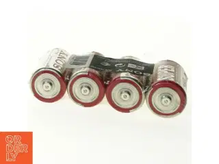 4 Batterier - størrelse D fra Sony (str. 13 x 6 cm)