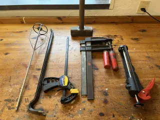 Diverse værktøjer.