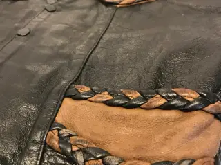 Læder vest