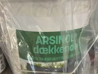 Arsinol Træbeskyttelse dækkende 2,5 L Hvid