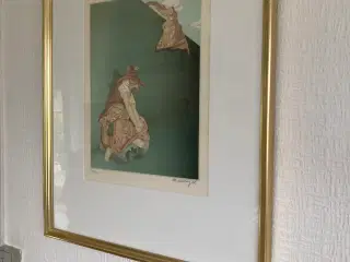 Ole Ahlberg litografi