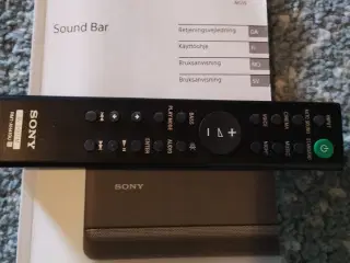 Soundbar sony med sub
