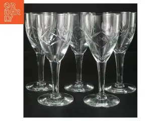 Sæt af 5 Ulla glas (str. 5 stk Ø 7,5 cm længde 17,5 cm)