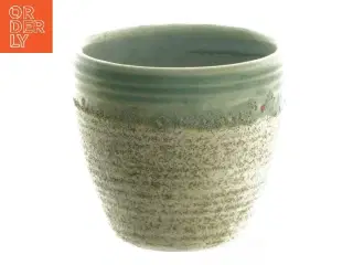 Keramisk vase (str. Ø 10,5 cm længde 9,5 cm)