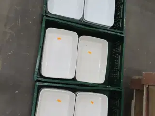 6 Kasser med serveringsfade