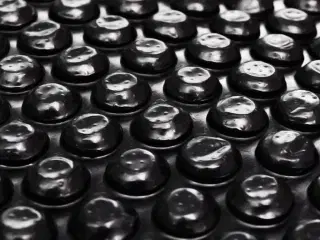 Poolovertræk 455 cm PE sort