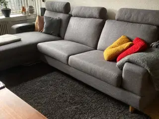 Umbria lux sofa med chaiselong
