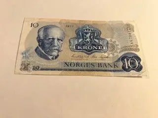 10 Kroner Norge 1977