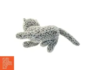 Tøjdyr sneleopard (str. 70 x 32 x 30 cm)