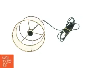 Bordlampe med lampeskærm (str. Ø 15 cm)
