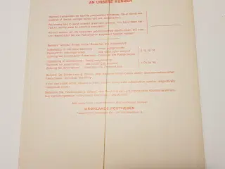 Grønland Julemærkeark 1986 original