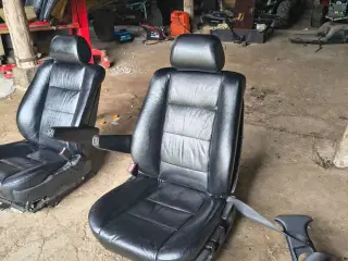 BMW E34 læder kabine 