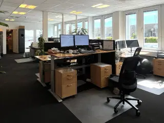 Fint kontorlejemål med egne faciliteter