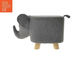 Elefantformet skammel (str. 50x30 cm)