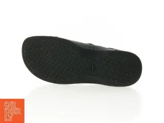 Sorte læder sandaler fra New Feet (str. 42)