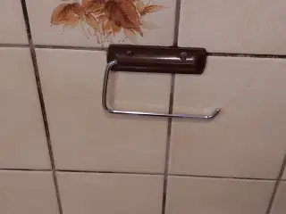 Toilet og sæbe holder