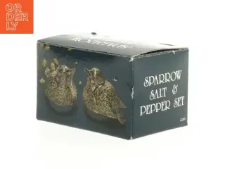 Sparrow salt- og pebersæt (str. 4 x 4 x 5 cm)