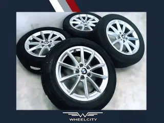 5x112 17" ET52 nav 66,6ø BMW sommersæt inkl.TPMS