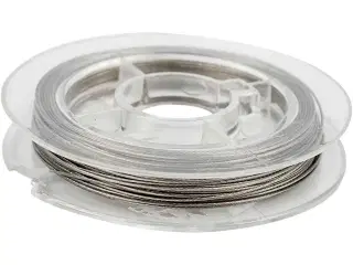 Sølv Smykkewire 0,38 mm - 10 m Rulle