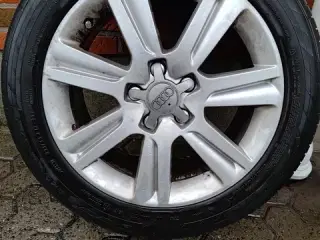 17" alufælge med dæk