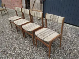4 stk Erik Buch Spise stuestole 