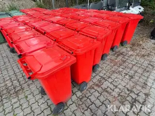 Skraldespande Weber 10 styk a 120 liter