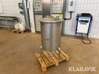 Rustfritstål tank