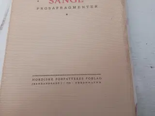 Emil Bønnelycke Asfaltens Sange Bog Paperback