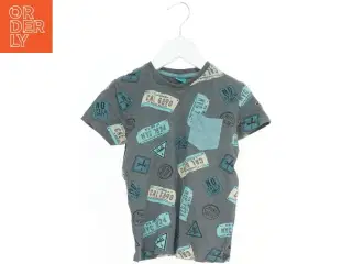 T-shirt med nummerplader fra Little Kids (str. 116)