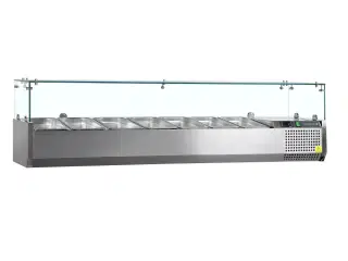 Køleopsats 7x GN1/3 – B1600 x D395 x H425 mm