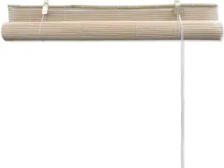 Rullegardin 100x220 cm bambus naturfarvet