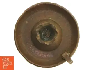 Gammel kobberlysestage (str. 14 cm)