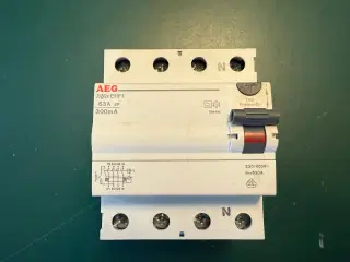 PFI-relæ, 63A, 300 mA