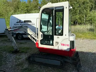 Minigraver Takeuchi tb016