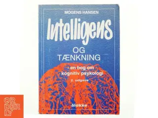 Intelligens og tænkning af Mogens Hansen