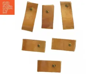 Lædergreb til skuffer (str. 6 stk 7 cm cm)