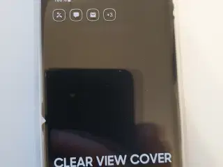 Helt nyt Clear view cover til Samsung S10