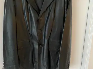 Læder jakke