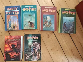 Harry Potter 1-6 Bøger