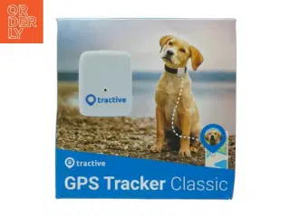 GPS tracker til kæledyr fra Tractive (str. 5 x. 4 cm)