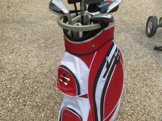 Dame Golf sæt. m/ back og Vogn