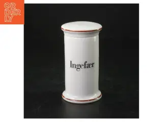 Krydderikrukke med låg fra B&G (str. Ø 6,5x11,5 cm)