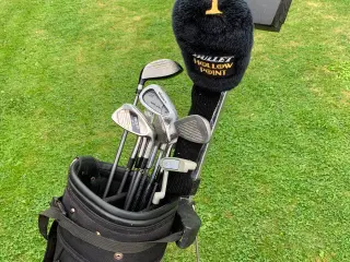 Golfsæt med vogn