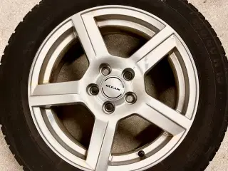 Vinterdæk på alufælge VW Polo