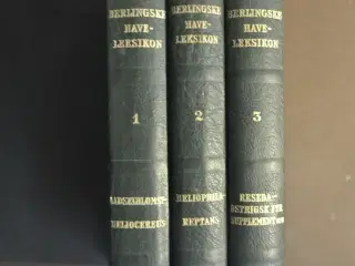 berlingske haveleksikon med stueplanter 1-3, red. 