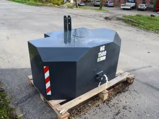 - - - 1500 kilo J-Maskiner