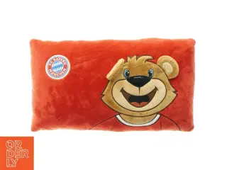 FC Bayern pude med logo og maskot bjørnen Berni fra Fc Bayern München Fodbold klub (str. 45 x. 25 cm)