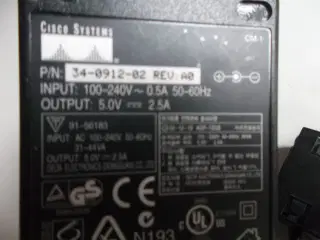 Strømforsyning Cisco Systems ADP-12GB 34-0912-02