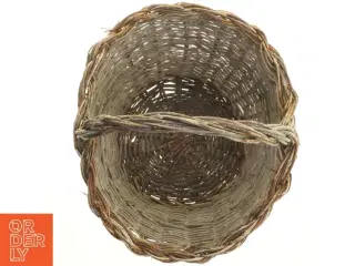 Flettet kurv (str. 36 cm. 25 cm)
