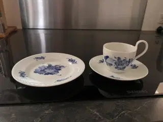 Blå blomst kaffekopper